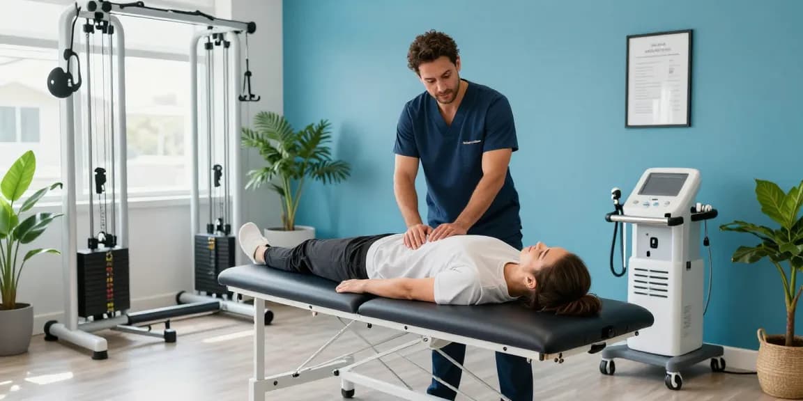 Mobile sports massage Sydney offered at a health clinic focused on patient care and wellness services.
