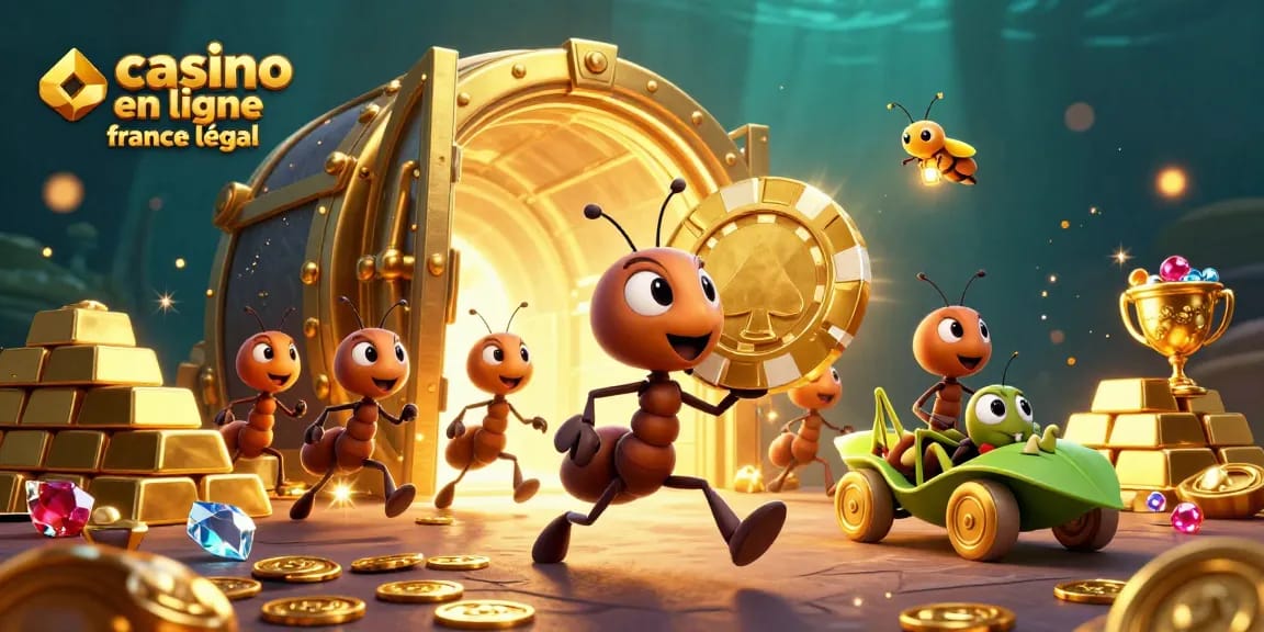 Prendre part à un jeu passionnant dans un casino en ligne légal en France avec des personnages animés.