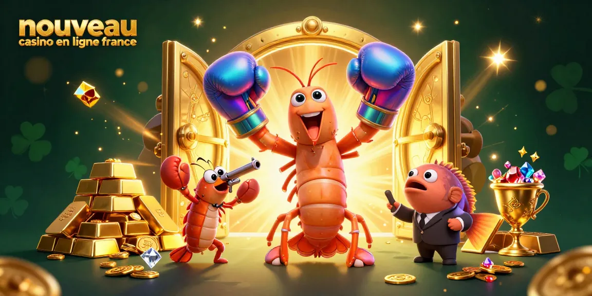 Accédez à un nouveau casino en ligne France avec des créatures marines combattantes et des trésors scintillants.