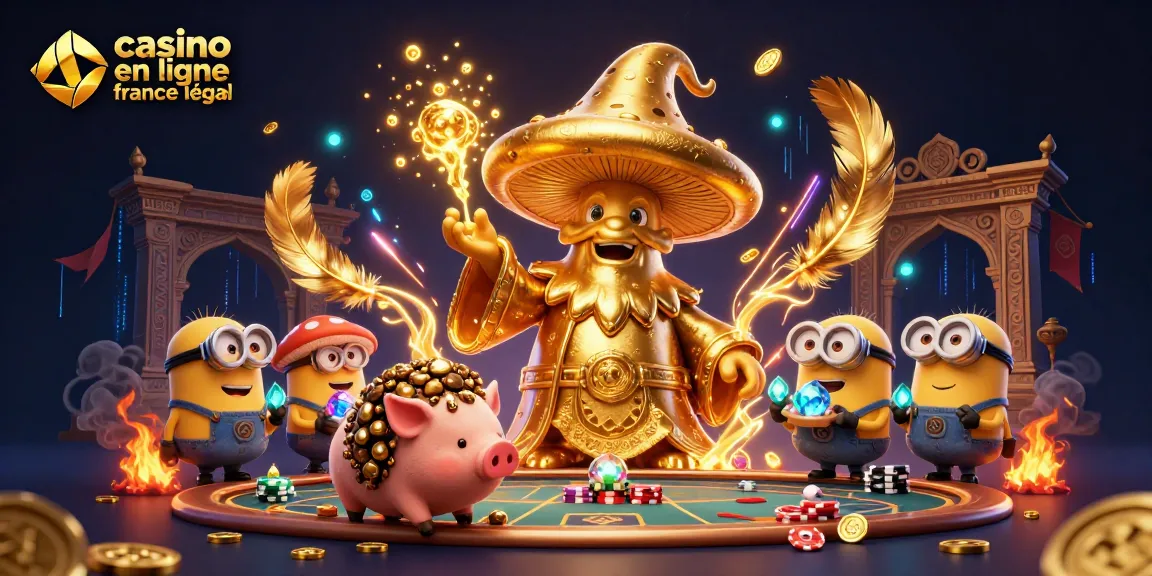 Vibrez avec le jeu dans un casino en ligne France légal aux richesses mythiques.