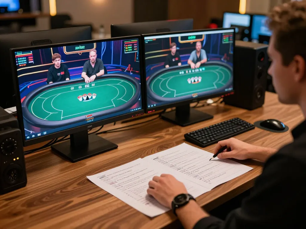 Engaging with the hidden wiki while analyzing poker strategies in a professional online gaming setup