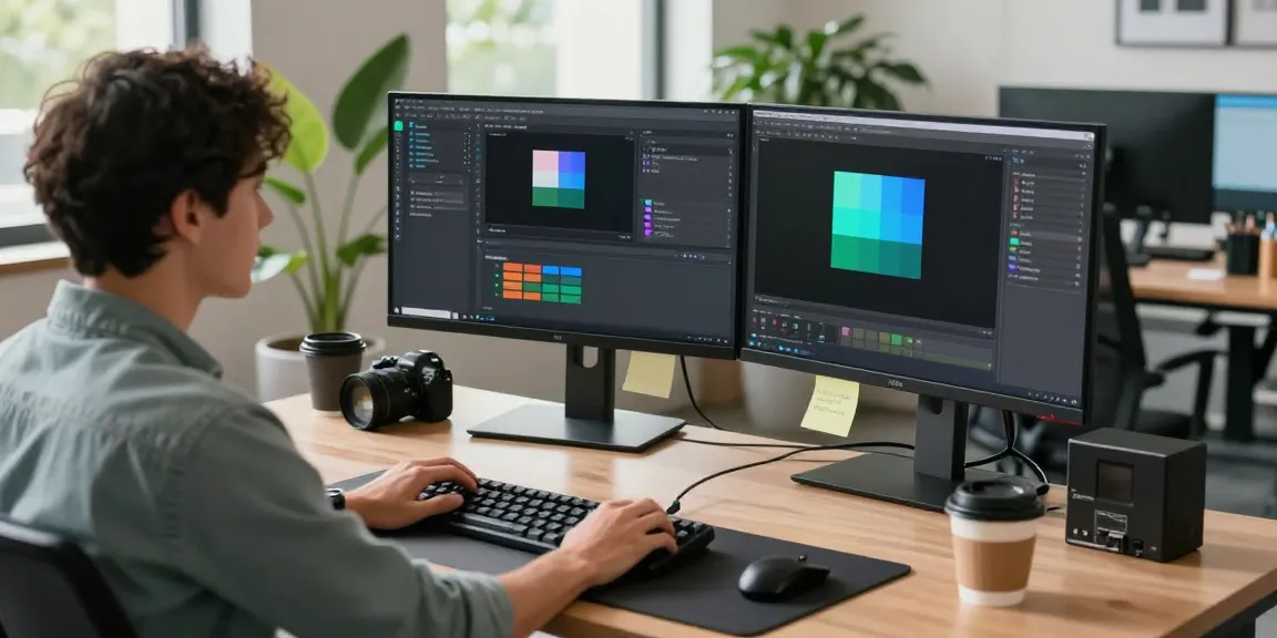 Efficient workspace demonstrating Snipaste's screenshot and annotation features in a modern tech environment.
