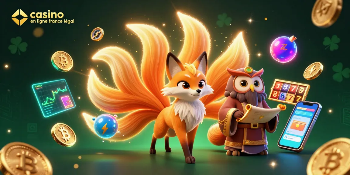 Explorez le casino en ligne france légal avec une illustration animée captivante et colorée, mettant en avant des éléments de jackpots.