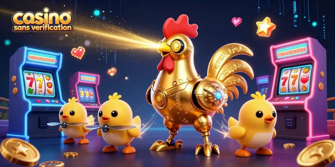 Actionnez vos gains dans un casino sans vérification avec des robots et des jeux lumineux.