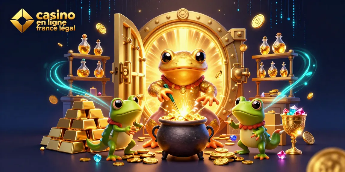 Plongez dans l'univers du casino en ligne France légal avec une illustration captivante.