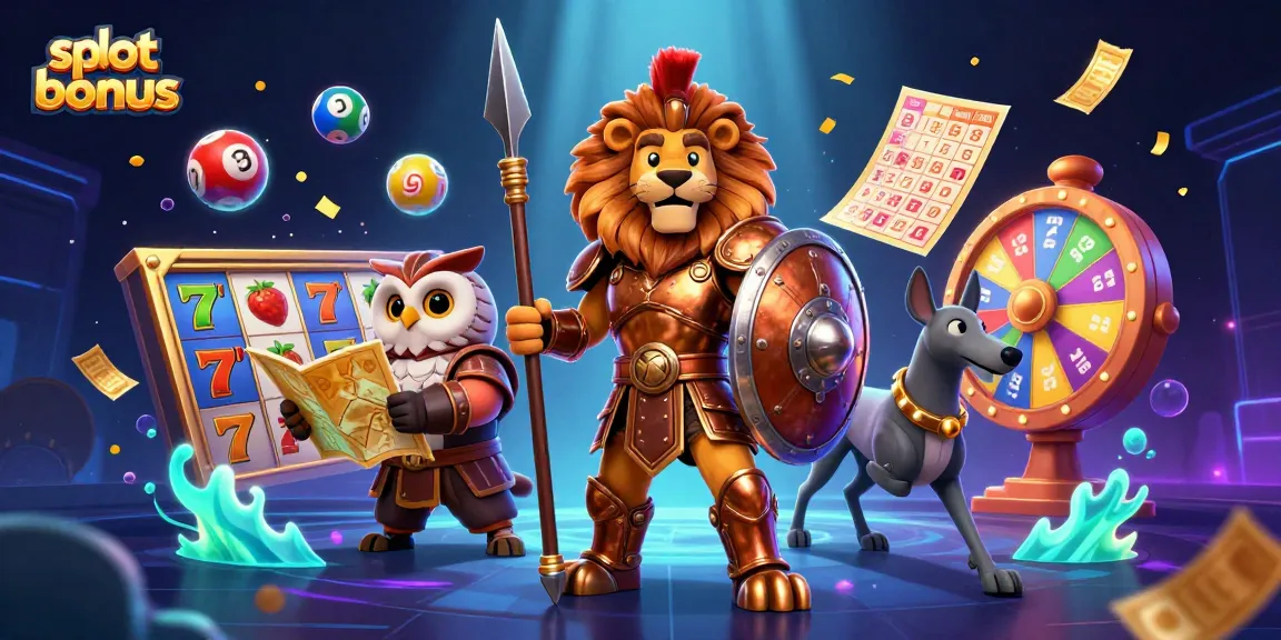 Engage in exhilarating slot bonus experiences with vibrant characters and energetic game elements.