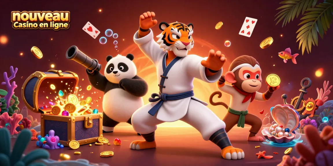 Le nouveau casino en ligne offre une expérience immersive avec un maître kung-fu en action.