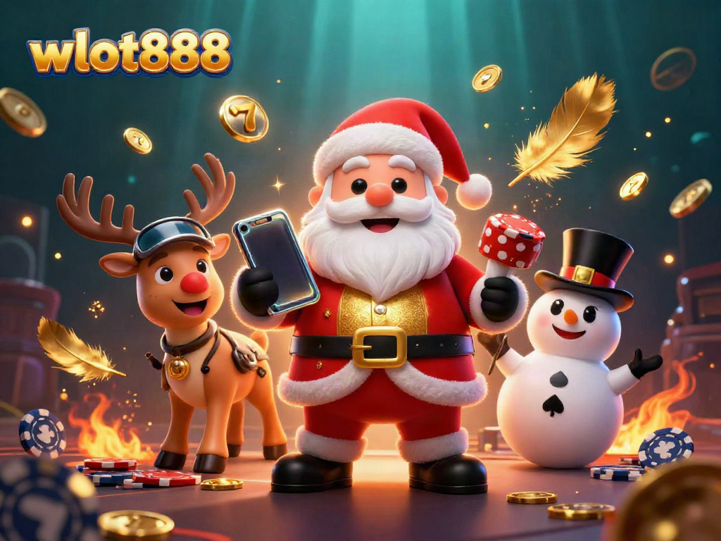 Menangkan jackpot slot gacor di wslot888 bersama Santa dan teman-temannya
