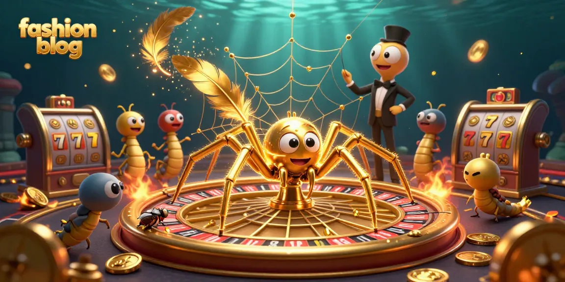Experience excitement in this fashion blog illustration showcasing thrilling gambling elements.