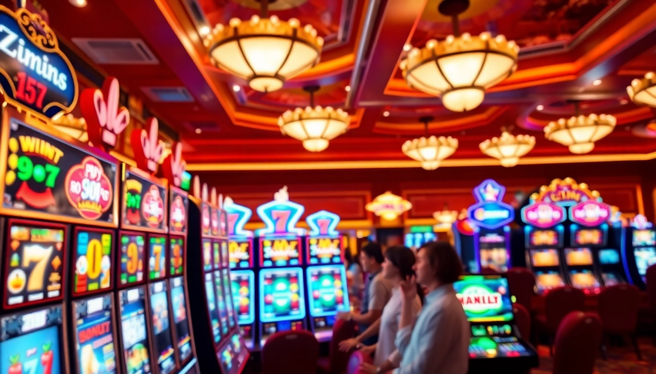 Menangkan apk slot terbaru dengan slot machine yang menarik dan cerah di kasino.