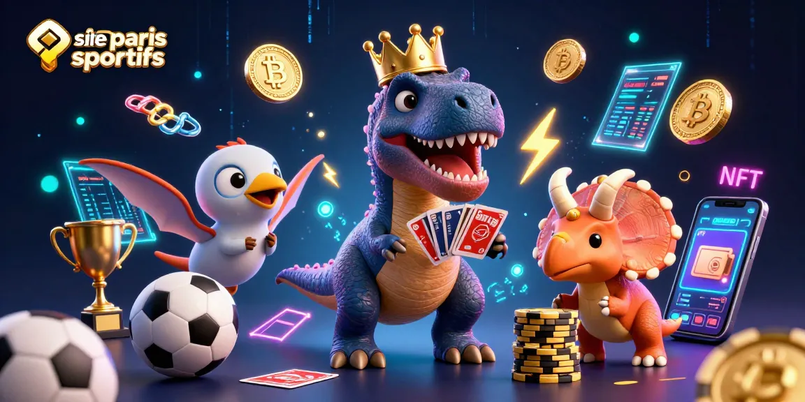 Pariez avec le T-Rex royal au site de paris sportifs, entouré d'éléments captivants et dynamiques.