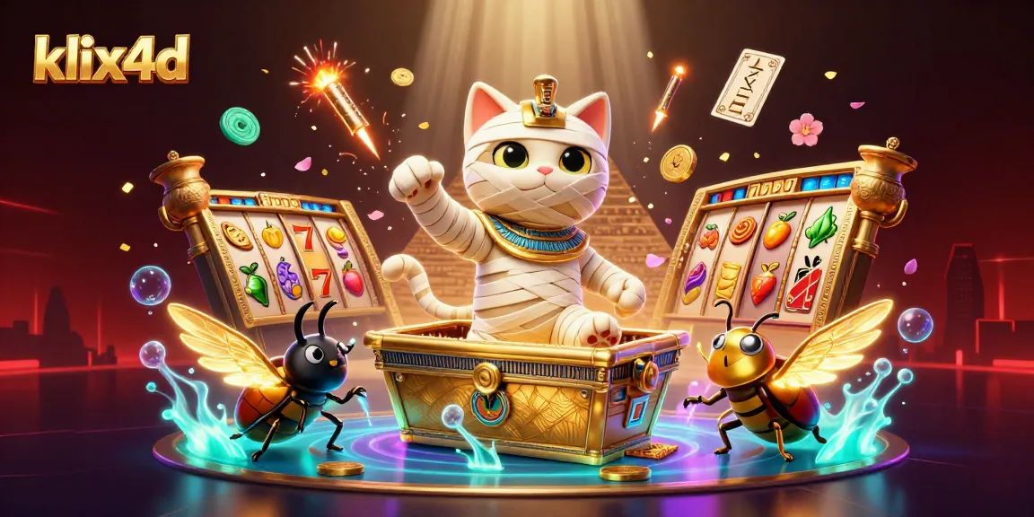 Menangkan kesembilan klix4d dengan slot reels dan simbol keberuntungan yang megah dalam suasana kasino.