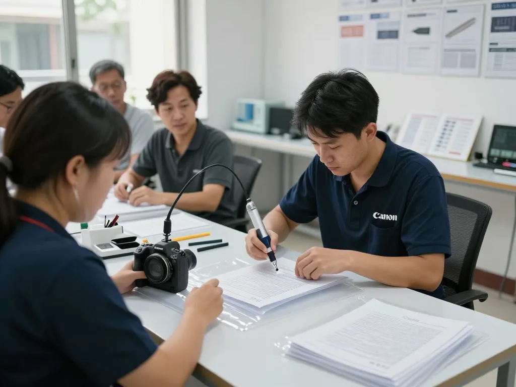 gỡ ép plastic hà nội service with technician expertly removing plastic layers from important documents