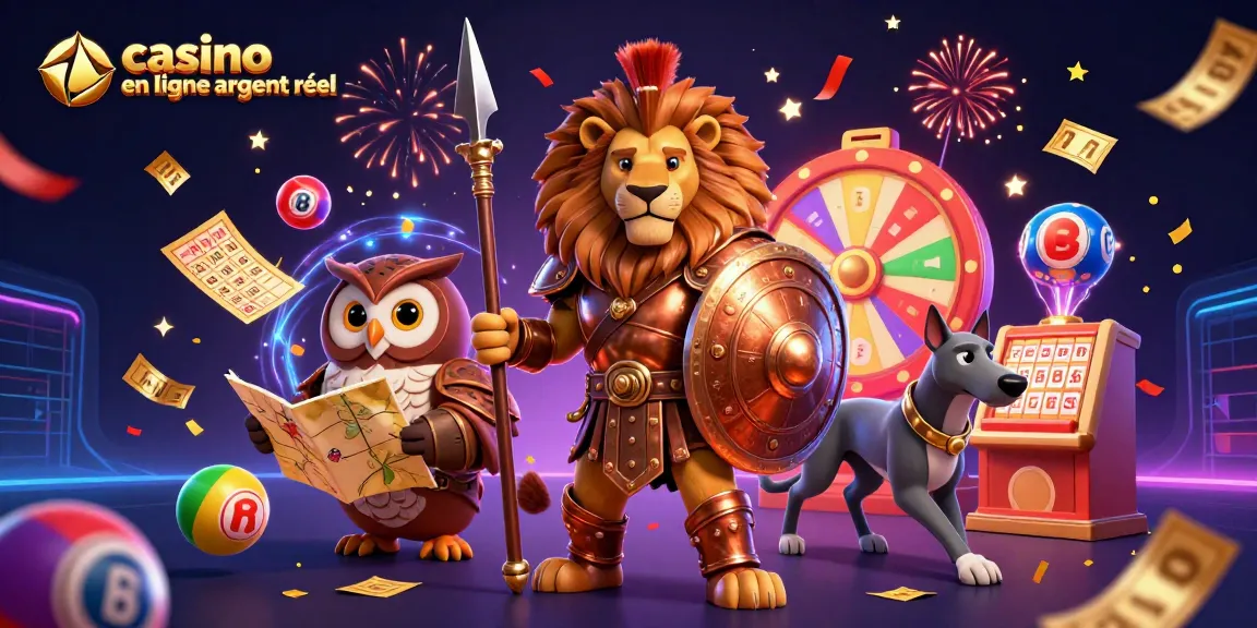Découvrez un jeu excitant dans un casino en ligne argent réel avec des personnages captivants.