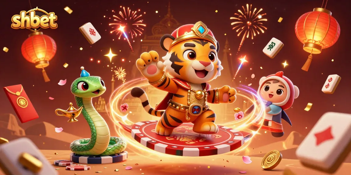 Engage with shbet's vibrant casino atmosphere with our 3D illustration featuring varied game elements.