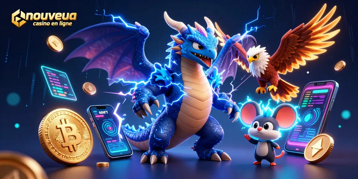 Nouveau casino en ligne : profitez d'un dragon et d'un faucon dans un univers ludique vibrant.