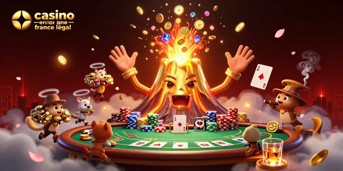 Vivez l'expérience du casino en ligne légal en France avec des trésors, des volcans d'or et des jeux excitants.