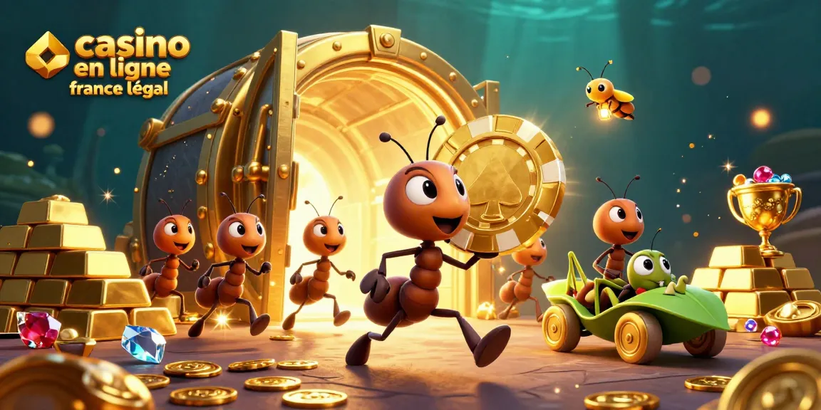 Prendre part à un jeu passionnant dans un casino en ligne légal en France avec des personnages animés.