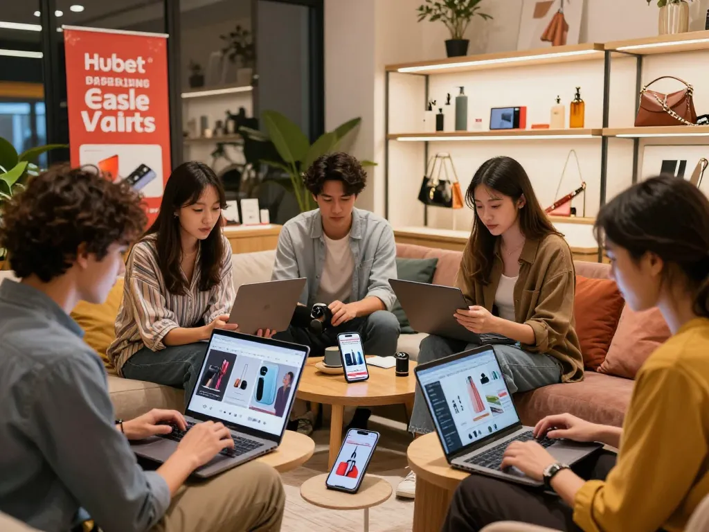 Exciting e-commerce experience showcasing Hu bet's latest fashion products.