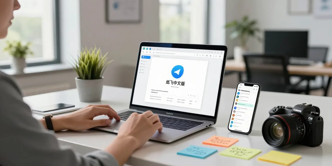 Engaging with 纸飞机中文版 in a modern digital workspace.
