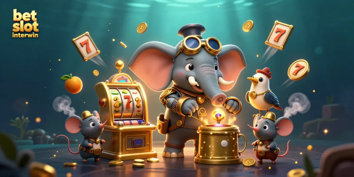 Experience thrilling gameplay with bet slot interwin on a vibrant casino scene with dynamic characters and elements.