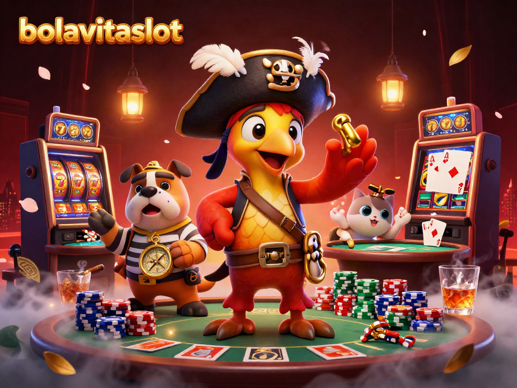 Experience the excitement of bolavitaslot with vibrant 3D characters and colorful game elements.