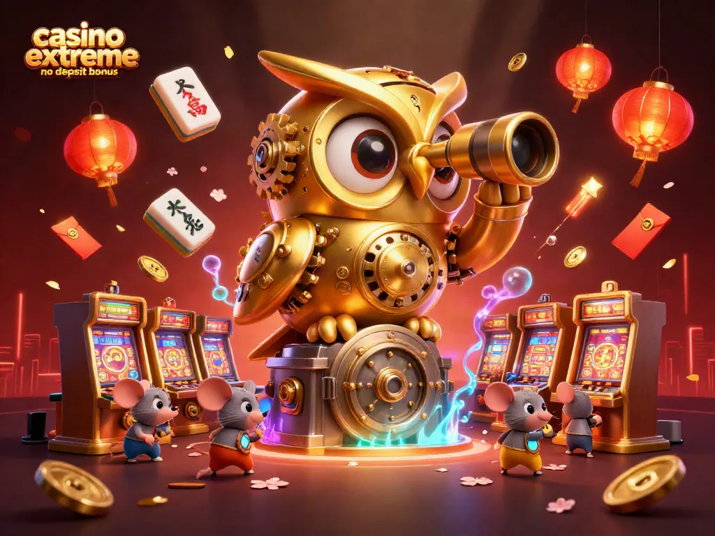Experience winning opportunities with the casino extreme no deposit bonus in a vibrant 3D casino scene.