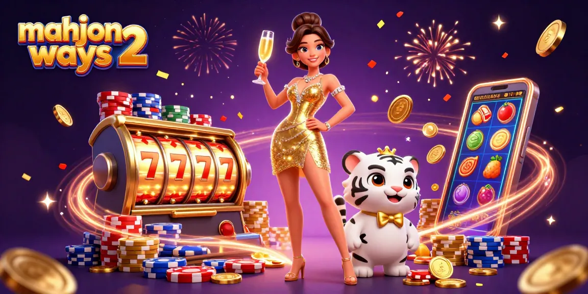 Experience winning strategies with mahjong ways 2 in this vibrant casino illustration full of excitement.