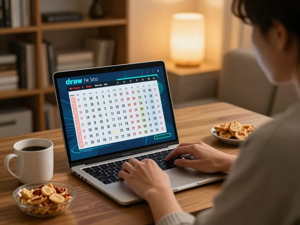 Engage in live draw hk lotto with real-time results in a cozy home gaming setup.