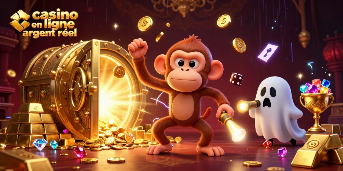 Plongez dans un casino en ligne argent réel avec des personnages captivants assistant à une aventure magique.
