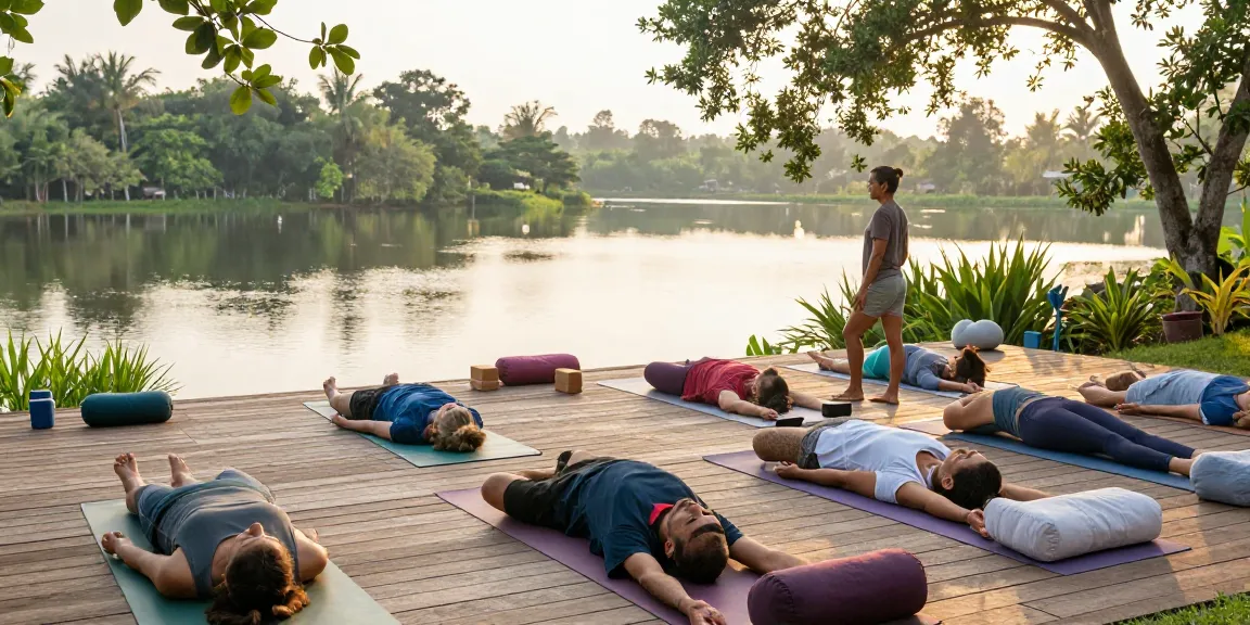 Experience transformative vinyasa yoga teacher training in Sri Lanka with natural beauty and expert guidance.
