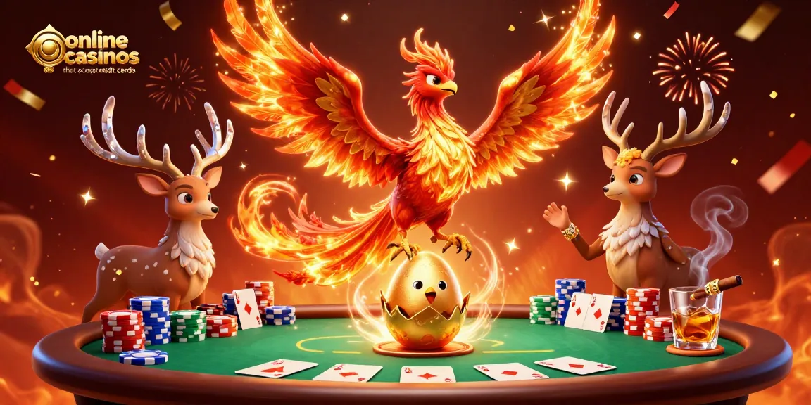 Experience thrilling gameplay at online casinos that accept credit cards with vibrant characters and gaming elements.