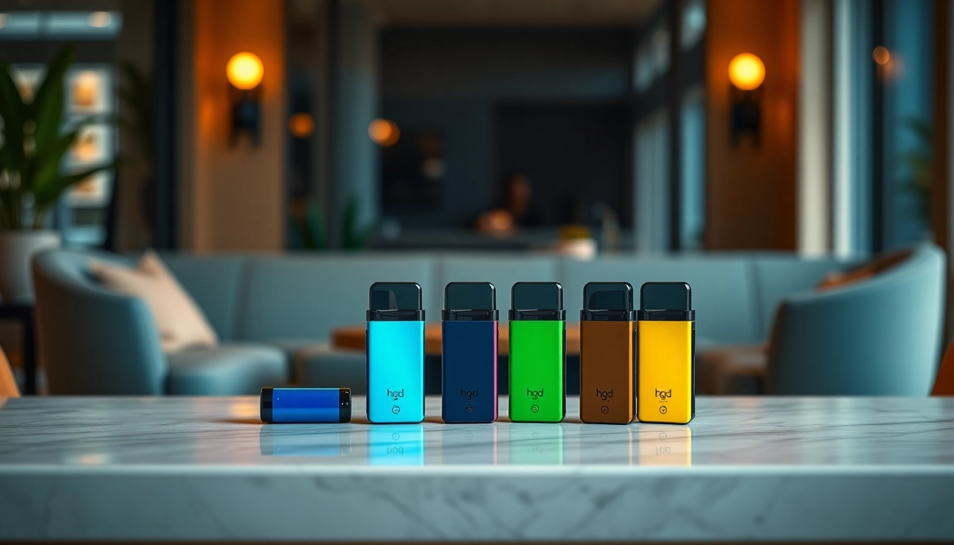 Verwenden Sie die bunten hqd pods, während Sie sie in einer eleganten Umgebung genießen.