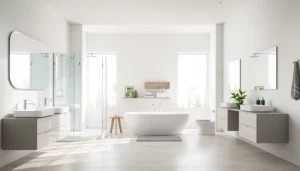 Erleben Sie die hochwertigen Produkte von sonni sanitär GmbH in einem modernen Badezimmerdesign.