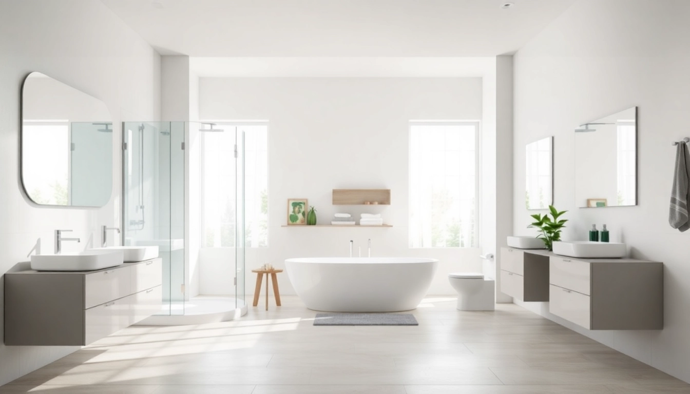 Erleben Sie die hochwertigen Produkte von sonni sanitär GmbH in einem modernen Badezimmerdesign.