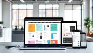 Create a standout resume using the Resume Builder interface with various template designs.