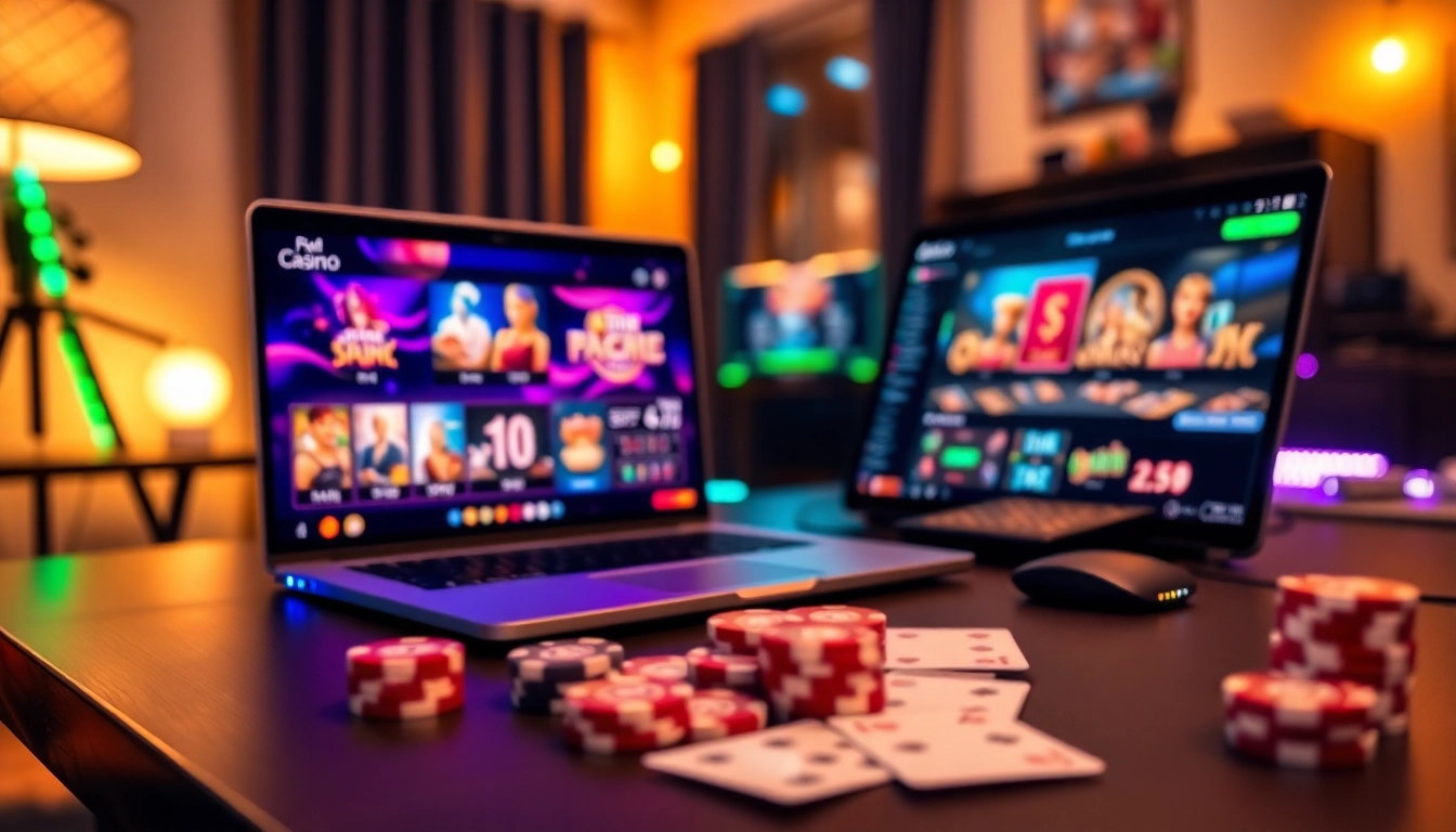 Engage with top Canada online casinos featuring vivid gaming setups and exciting visuals.