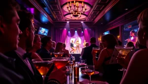 Dinner sxm at Club Noir showcasing elegant dining and vibrant nightlife ambiance.