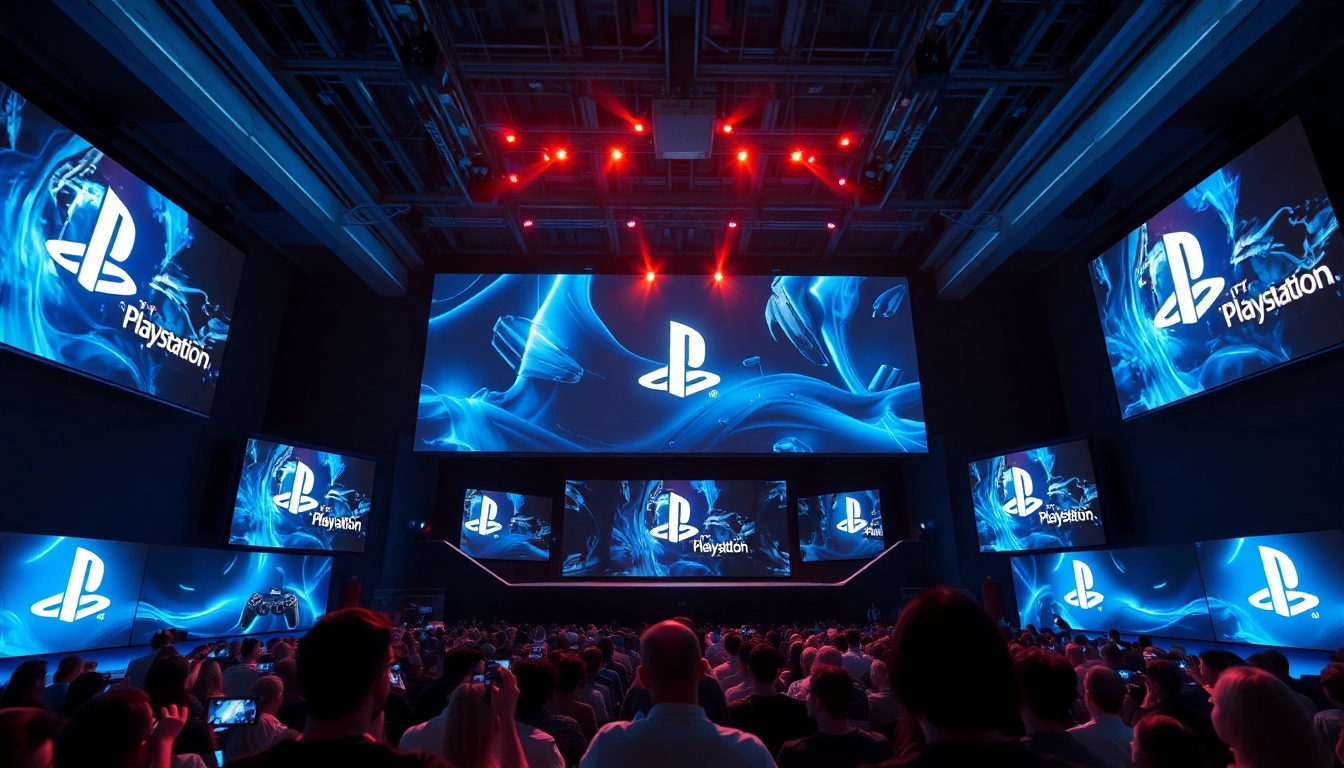 Catch the latest updates on PlayStation Showcase 2026 news with a vibrant gaming event backdrop.