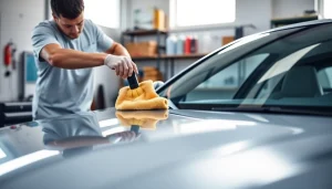 Transform your vehicle with expert auto detailing Cleveland TN showcasing skilled technicians and premium tools.