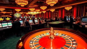 Vivez l'excitation au meilleurs casino en ligne avec une roulette vibrante et des joueurs engageants.