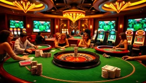 Vivez l'excitation aux meilleurs casinos en ligne avec des jeux dynamiques et des actions à enjeux élevés.