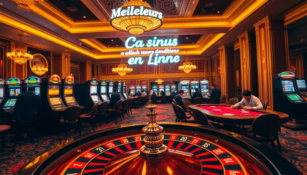 Vivez le frisson dans les meilleurs casinos en ligne avec des tables de roulette et de poker vibrantes, engageant les joueurs en 2026.