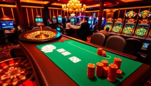 Vivez l'excitation aux meilleurs casinos en ligne avec des jeux de poker dynamiques, de la roulette et des machines à sous palpitantes.